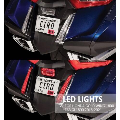 2018-2021NEW Motorcycle Decorative Lamp Turn Signal LED Filler Panel Lights For HONDA Gold Wing 1800 F6B GL1800