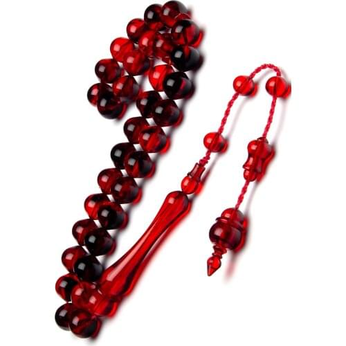 Islamic Tasbih Muslim Rosary Beads 33 Prayer Rosary For Men Bracelet For Men Accessory amber oltu amber stone Handmade Turkey
