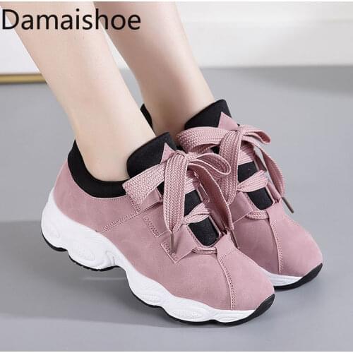 Breathable Autumn and Winter White Shoes Sneakers Womens Warm All-Matching Running Shoes High Heels Comfortable Womens Fashion