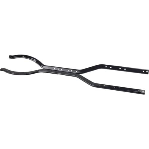 1:10 RC Vehicle Models Black Metal Frame Beam Chassis Rails for Axial SCX10