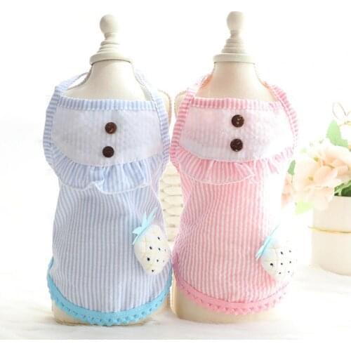 Pet Clothes Pineapple Decoration Elegant Breathable Pet Dog Strap Vest for Summer Dog Vests одежда для собак