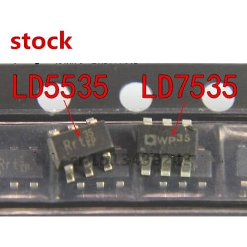 Original 10pcs/lot LD7535MBL LD5535GL P35 T35 35R SOT-23-6