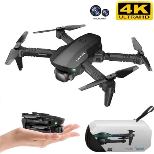 2021 New GD93 Mini Drone Profesional 4K 1080P HD Double Camera GPS WiFi Fpv Drones Altitude Hold Black Foldable Quadcopter Toys