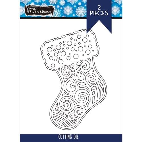 Christmas Stocking Metal Cutting Dies Mold Various Card Series Scrapbook Paper Craft Knife Mould Blade Punch Cut Die 2021 New