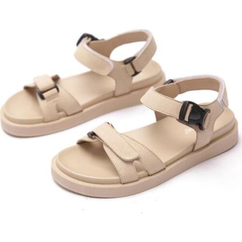 2021 Fashion Casual Beach Sandals Female Rome Sandal Platform Buckle Summer Shoes Women Sports Sandalias Footwear cx140