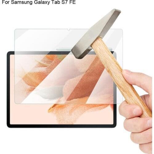 For Samsung Galaxy Tab S7 FE Glass Tempered Glass Tempered film For Tab S7FE Protective Film Screen Protector Glass Protection