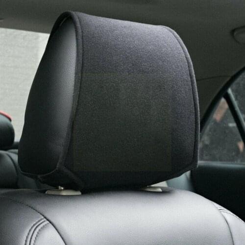 2pcs Universal Headrest Dust Proof Cover Neck Seat Accessories Car Interior N1S0