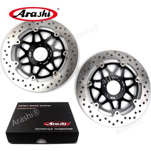 Arashi 1 Pair For HONDA CB 400 FOUR 1997-2000 CNC Floating Front Brake Disc Rotors CB400 FOUR 1997 1998 1999 2000