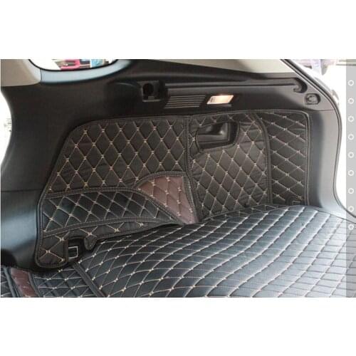 Car Travel Brand Custom Special Trunk Mats For Lexus RX270/350/450h Waterproof Leather Carpets For Lexus RX Series