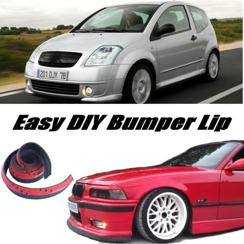 Bumper Lip Deflector Lips For Citroen C2 2003~2010 Front Spoiler Skirt For Car Tuning View / Body Kit / Strip