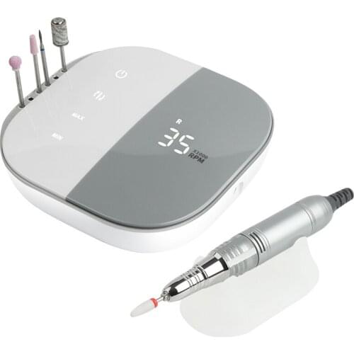 Electric Nail File HD Display Metal Manicre30W Nail Drill 35000RPM Machine for Nail Art Equipment Nail Sander