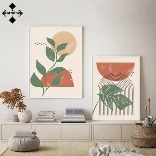 Geometry Bohemian Wall Art Posters and Prints Modern Print Painting Abstract Canvas Picture for Living Room Decoration Frameless