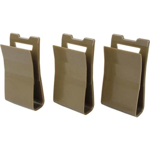 Set Hunting Tactical Molle Vest Nylon Mag Magazine Pouch Insert Set Mag Carrier Clip TMC2497-CB/BK3pcs