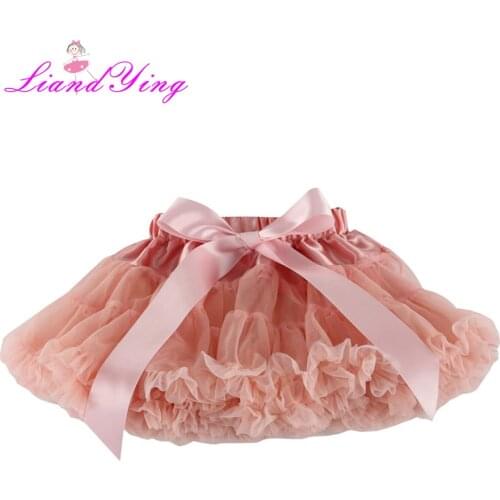 New Baby Girls Tutu Skirt Ballerina Pettiskirt Layer Fluffy Children Ballet Skirts For Party Dance Princess Girl Tulle Miniskirt