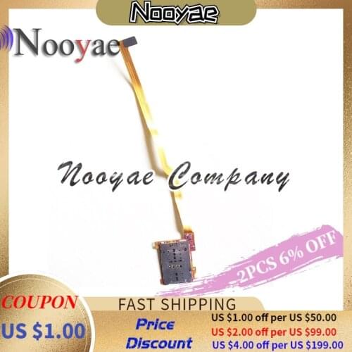 M3 Single Sim Card Slot For Huawei Mediapad M3 8.4" Sim Card Tray Holder Socket Flex Cable Replacement + Tracking