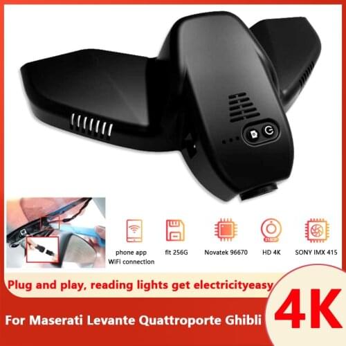 Plug and play Car DVR Wifi Video Recorder Dash Cam Camera For Maserati Levante Quattroporte Ghibli High quality driving recorder