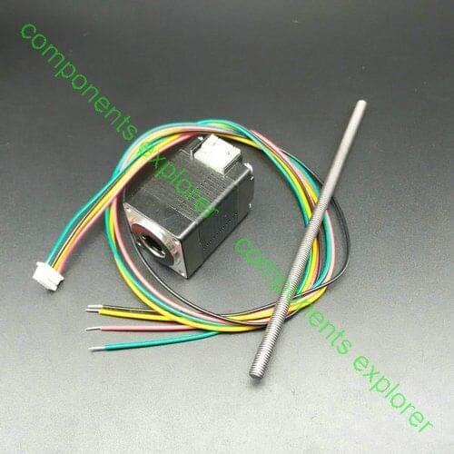 Stepper Motor,Nema8 Non-captive Linear Stepper Motor 20STH38-100N3.5*4