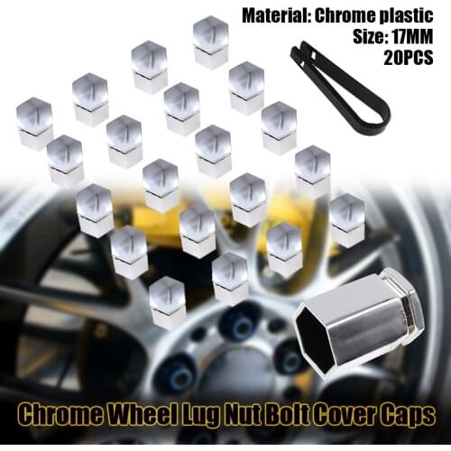 20X wupp Nuts & Bolts caps for bolts 17mm Long jdm fairing wheel bolt caps nipple cap nut cover lugs Protector Plastic Jun17