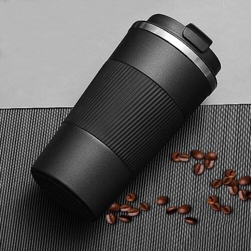 380ml/510ml Double Stainless steel Coffee Mug Thickened Big Car Thermos Mug Travel Thermo Cup Thermosmug For Gifts Thermos Flask