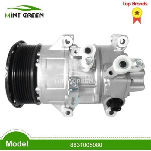 PV6 7 For Toyota AVENSIS T25 1.6 1.8 Car Compressor AC 88310-05080 88310-0F010 88310-02460 88310-68010 8831005080