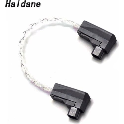 Haldane HIFI Silver Plated RSA/ALO Male to RSA/ALO Male Audio Adapter Cable RSA/ALO Male to Male For SR71 SR71B RXMK3 SOLO