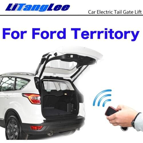 LiTangLee Car Electric Tail Gate Lift Trunk Rear Door Assist System For Ford Territory 2019~2020 OriginalKey Remote Control