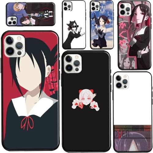 Cute Kaguya Sama Anime Girl Case For iPhone 11 Pro Max 12 mini 12 Pro Max 6S 7 8 Plus SE 2020 X XR XS Max Phone Cover