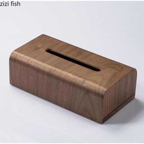 Minimalist Wood Tissue Box Car Tissue Holder Composite Material Napkin Holder Desktop Paper Towel Organizer Hotel Storage Box