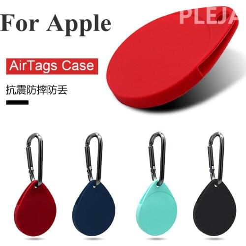 For Apple AirTags Soft Silicone Protective Loop Case Cute Luminous Bluetooth Anti-lost Device Keychain Protective Ring Cover