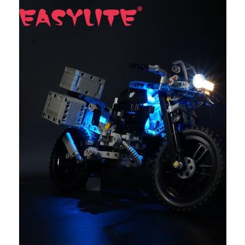 LED Light Set For 42063 Motorcycles Model DIY Toys Blocks Bricks Only Lighting Kit Not Include Mode