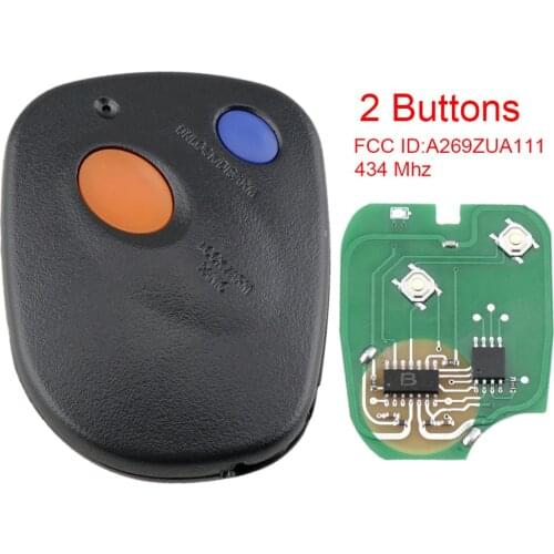 434MHz 2 Buttons Smart Car Remote Key A269ZUA111 Fit for 2000 2001 2002 2003 2004 Subaru Outback new