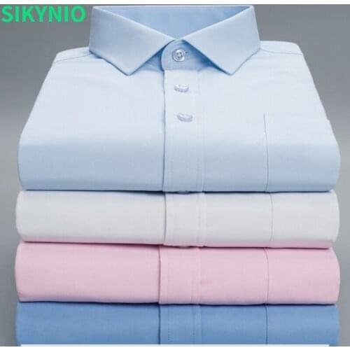 Sikynio Men's Slim Fit Shirts