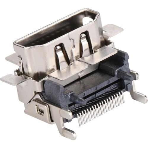 HDMI-Compatible Port Socket Jack Interface Connector Console Replacement Accessories for Xbox One S Game Console Repair Parts