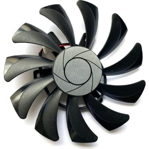 NEW 2PIN HA9010H12F-Z 12V 0.57A Cooler Fan For MSI Geforce GT 1030 RX550 GTX 1050Ti 4G OC GTX 1050 2G Graphic Card Cooling Fans