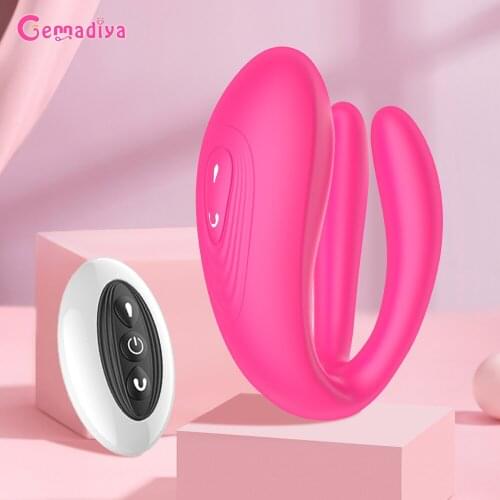 10 Speeds Vibrator for Women Panties Wireless Remote Control Clitoral Dildo Vibrator Masturbator Sex Fidget Toys for Adults 18