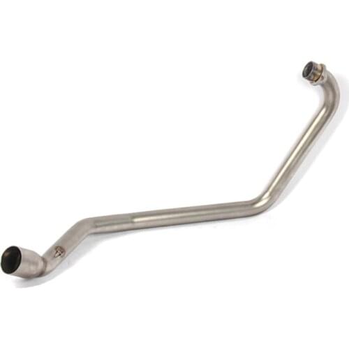 Slip On Motorcycle Exhaust Front Connect Tube Head Link Pipe Stainless Steel Exhaust System For Benelli Tnt150 All Years