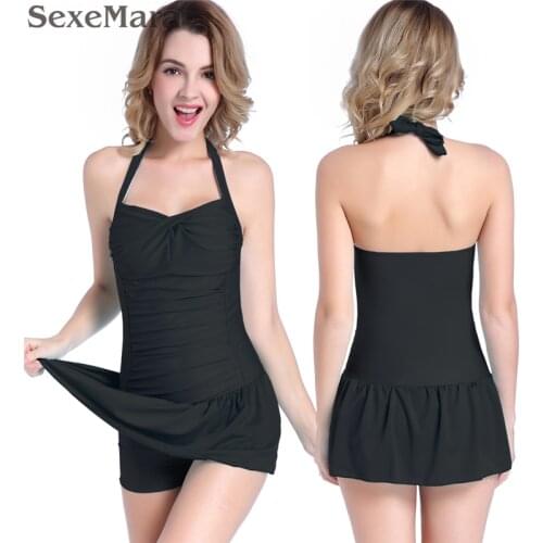 Korea japanese Sweety One Piece Modest Swimwear Push Up Swimsuit for Small Breast Women Slim Fit Cover Belly Plus Size Swimsuit