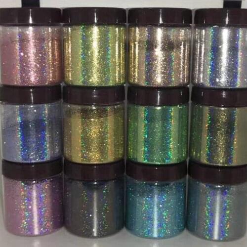 1/128 .008) In Bag 5g/10g Holographic Glitter Powder-Dazzling Nail Glitter Rainbow Pigments For Craft Gel Nail Powder 29Colors
