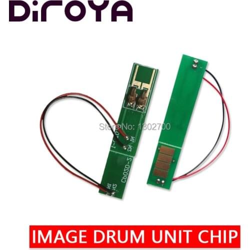 20PCS 43501901 43501902 drum unit chip For OKI data B4400 B4600 okidata 4400 4600 laser printer OPC image cartridge reset 25K
