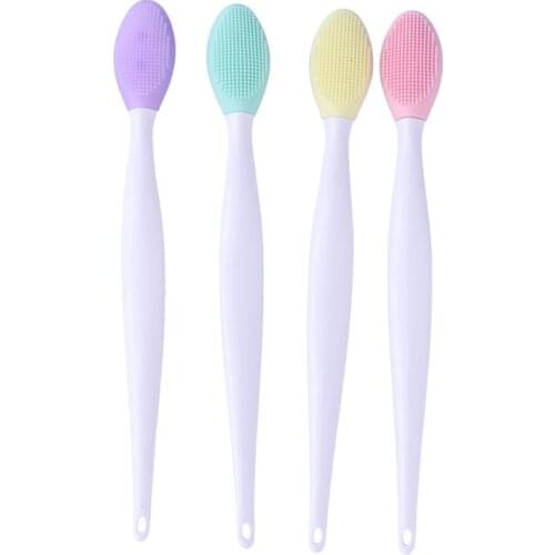 4Pcs Pet Dog Toothbrush Soft Silicone Toothbrush Finger Brushes Two-Sided Dental Hygiene Cleaning Brushes For Dogs Cats