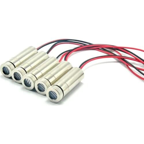 5pcs 30mW 980nm IR Infrared Focusable Dot Laser Diode Module 12x30mm DC3V-5