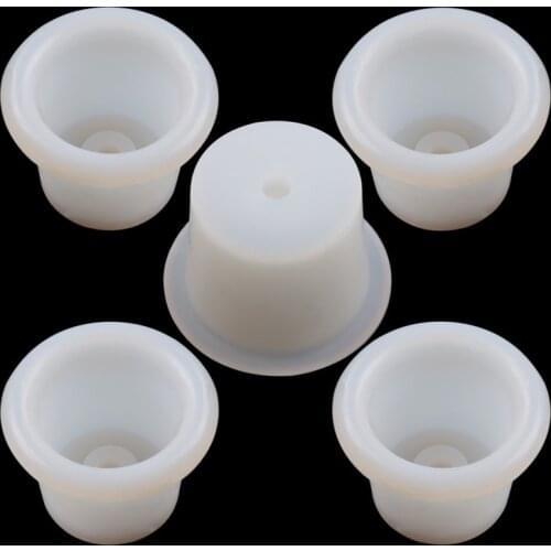 5pcs/lot,home brewing Silicone Rubber bored Stoppers for Airlock Hole
