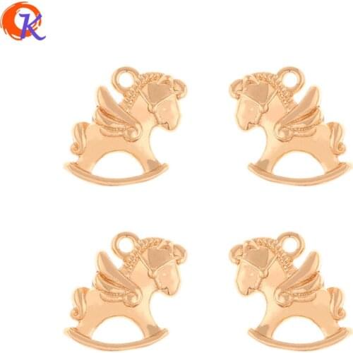 Cordial Design 50Pcs 13*16MM Jewelry Accessories/Charms/Copper Material/Horse Shape/Hand Made/Earring Findings/DIY Making