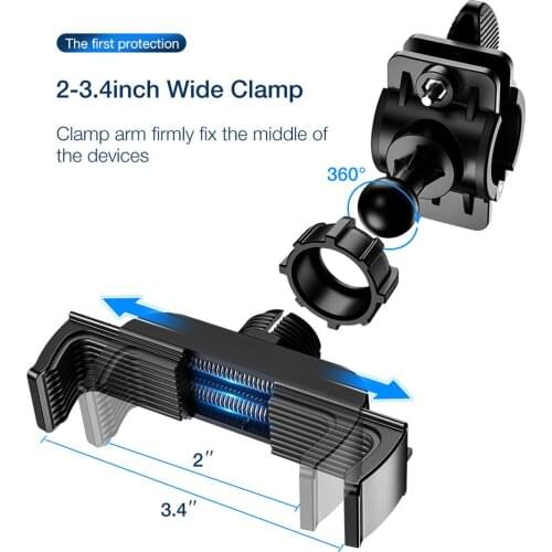 Bike Bicycle Holder Motorcycle Bike Holder Phone Handlebar Mount Bracket Bicycle Accessories For MTB Bicycle Electric Scooter