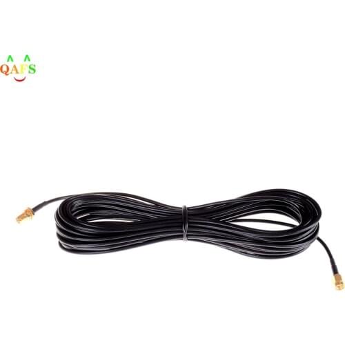 10M/33ft RG174 Antenna RP-SMA Male to Female Interface Extension Cable for WiFi Wi-Fi Wireless Router Wlan Coaxial Wire