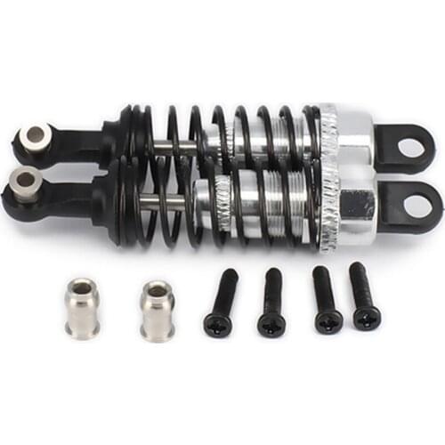 2 Pcs Oil Adjustable 65Mm Shock Absorber Damper for Rc Car 1/18 WLtoys A959 A969 A979 K929 Hpi Hsp Traxxas Losi Tamiya