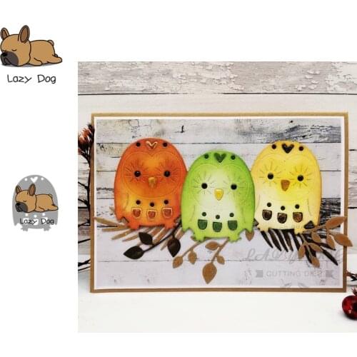 Owl Nighthawk Animal Metal Cutting Dies Scrapbooking Stencil Decorative Craft Embossing Die Cuts Card Making New Dies For 2019