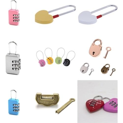 MINI Safe Code Combination Number Lock Luggage Bag Case Gym Locker Padlock Keys Padlock For Handbag Tiny Craft Diary Box Locks