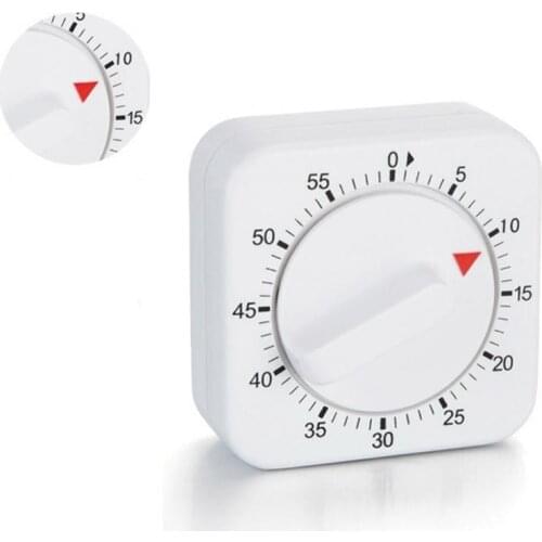 Mini Innovative Portable Kitchen Timers 1Hr/60Min Kitchen Timer Count Up Down Egg Cooking Mechanical Cooking Timer