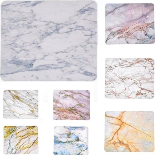 Marble Desk Mat Quality Office Desk Organizer School Supplies High Quality Moon Mouse Desk Tools Office Desk Accessories Set